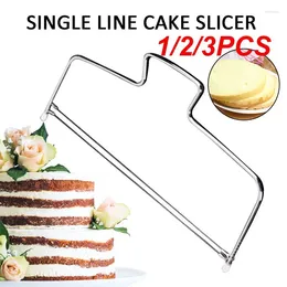 Baking Tools 1/2/3PCS Double Line Cake Cut Slicer Adjustable Stainless Steel Device Decorating Mould Bakeware Kitchen Cooking Tool