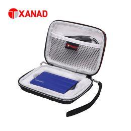 Cases XANAD EVA Hard Case for Samsung T7 Shield Portable SSD 1TB 2TB 250GB 500GB Solid State Drive Carrying Storage Bag