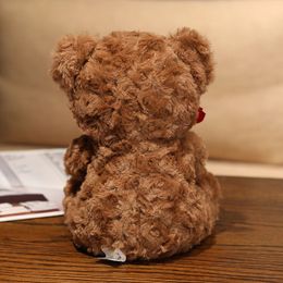 New 20cm Cute Teddy Bear Plush Toy Soft Stuffed Animals Doll Birthday Surprise Gift Girlfriends