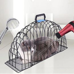 Cat Carriers Large Bath Grooming Cage Cats Washing For Pet Bathing Travelling Sunbath Anti Scratch Bite Restraint