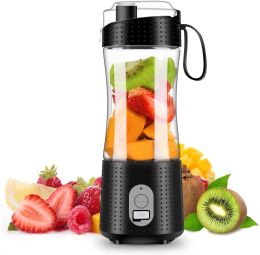 Juicers Orange Juicer Blender Machine Black Wireless Fresh Juice Blender Bottle Portable Mini Fast Orange Squeezer Can Blend Ice