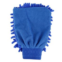 Convenient Car Cleaning Glove Easy-to-use Microfiber Soft Reusable Cleaning Tool Lint-free Versatile Multifunctional Absorbent