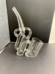 PUFFCO Ryan Fitt Recycler Puffco Proxy Attachment smoking accessories pyrex glass oil burner smoking pipe Wholesale customization is possible