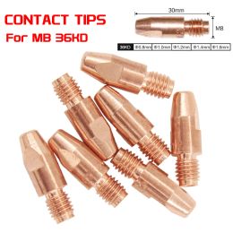 Combos 36kd Mig Weldingtorch Tips Consumables M8*30mm 0.8/1.0/1.2/1.4 Mm Holder Torch Gun Nozzle Mig/mag Co2/gas Soldering Accessories