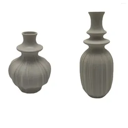 Vases Nordic Ins Style Household Ceramic Vase Light Luxury Decoration Creative Living Room Dry Flower TV Cabinet Table