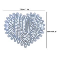 Art Mould UV Epoxy Resin Silicone Mould Three-Dimensional Flower Decorative Diamonds Sticker Jewellery