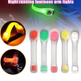 Night Running Armband LED Light Outdoor Sports Safety Belt Arm Leg Warning Wristband Cycling Concert Roller Skates Light