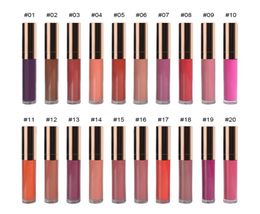 Beauty Cosmetics Matte Lipgloss Private Label Makeup Lip Gloss Lipsticks Custom No Logo 30 Colours Waterproof Velvet Liquid Lipglos9010394
