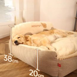 Winter Multifunctional Pet Dog Sofa Bed Mat Soft Puppy Bed Cat House Warm Pet Sofa Cat Supplies for Large Medium Small Dogs