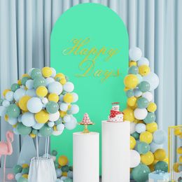 New Arch Backdrop Stand Cover Wedding Flower Door Background Screen Cover Spandex Elastic Arch Cover For Banquet Birthday Party