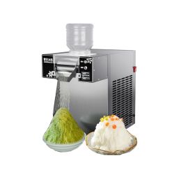 Shavers Korean Snowflake Ice Machine Small Snow Continuous Cooled Milk Mango Bingsu Shaver Smoothie Crusher