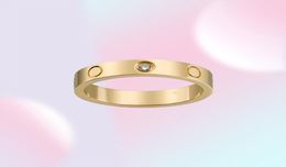 Love Screw Band Ring Classic Fashion Designer Design Titanium Steel Jewellery Men Promise Women Wedding Rings5996205