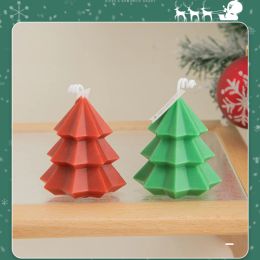 Christmas Tree Scented Aromatic Candles Decorative Christmas Candles Xmas House Ornament Gifts for Friends