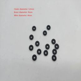 50/100 pcs Of Tyre Changer Pedal Parts 12x4 MM Air Control Valve Sealing O-Ring Accessories