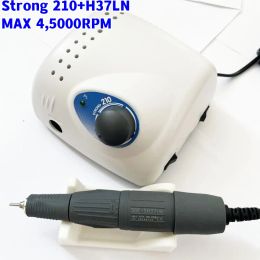 65W Strong 210 Nail Drill Strong 105L 40K Handle Machine Cutters Manicure Electric Nail Drill Manicure Machine Polish Nail File