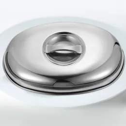 Plates Cover Dust-proof Covers Protective Screen Dessert Preservation Cakes Stainless Steel Case