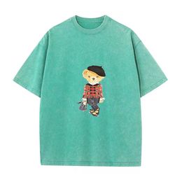 Fashionable New Option: Vintage-treated Pure Cotton T-shirt, Oversized Relaxed Polo, Designer Prints Showcase Personal Charm