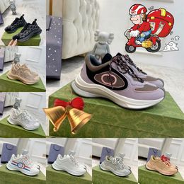 2024 Casual Shoes Women Designer Shoes Travel Lace-up Sneaker Lady Flat Running Trainers Letters Womans Shoe Platform Mens Shoe Soft