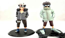 Standing Version Aburame Shino Action Figure 18 Scale Painted Akamaru Inuzuka Kiba PVC Toys Brinquedos Anime4165238