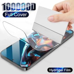 Hydrogel Protective Film For Xiaomi Poco M6 Pro M5 M5S M4 M3 M2 Reloaded Screen Gel Protector Poco M6 M4 M3 Pro Not Glass