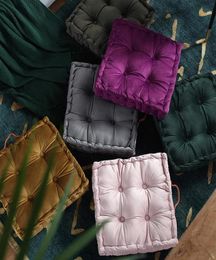 CushionDecorative Pillow Square Pouffe Tatami Cushion Floor Cushions Seat Pad Throw Japanese 42x42cm9943894