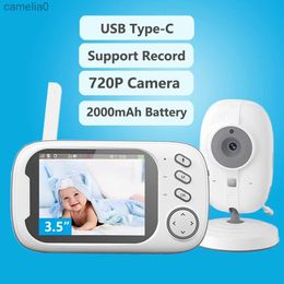 Baby Monitors 3.5-inch Video Baby Monitor 2-way Audio Call Camera Baby Monitor Wireless Night Vision VOX Security Camera Upgrade VB603 BM603C240412