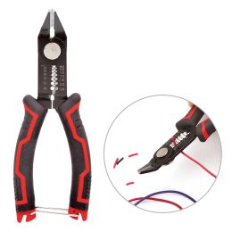6-inch Diagonal Wire Stripper 2-in-1 Electrician Pliers Multifunctional Optical Fibre Grinding Pliers Electrician Repair Tools