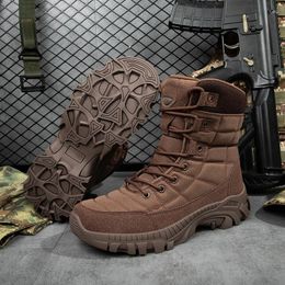 Fitness Shoes Plus Size Outdoor Field Training Military Boots Mountaineering And Hiking