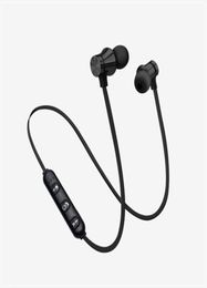 Bluetooth Headphones Magnetic Wireless Running Sport Earphones Headset BT 42 with Mic MP3 Earbud For iPhone LG Smartphones in Box4187396