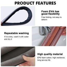 Windproof Seal Strip Sealer Soundproof Draught Excluder Stopper Door Bottom Guard Double Protector Doorstop Dust-proof Blocker