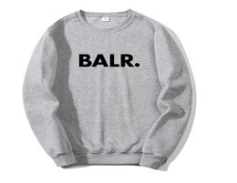 2021 BALR New Men039s Clothing Sweatshirt Hoodie Women039s Pullover Top Autumn Designer Hoodies Sweatshirt Colour Grey Black 7867922