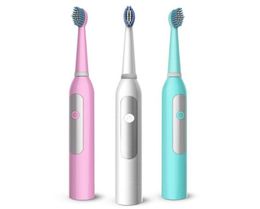 Rotating Electric Toothbrush No Rechargeable With 2 Brush Heads Battery Toothbrush Teeth Brush Oral Hygiene Tooth Brush2622878