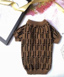 Fashion Designer Dog Sweater for Small Medium Dogs Letter Print Dog Clothes for French Bulldog Winter Coat Pug Puppy Sweater A03 L6126913