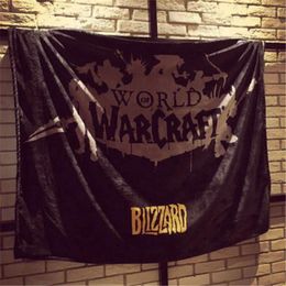 Blankets World Of War Game Crafts Blizzar Throw Blanket For The Horde Soft Top Warm Flannel Boyfriend Gifts