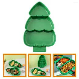 Mugs Christmas Trees Desktop Candy Tray Tabletop Snack Plastic Convenient Plate Dry Fruit Baby