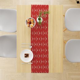 Ethnic Style Table Runner Restaurant Dining TV Cabinet Cloth Mat Linen Material Digital Printing Christmas