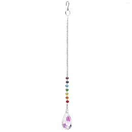 Decorative Figurines Craft Ornament Pendant AB Drop Prism Garden Party DIY Hanging Decoration Crystal Ball Window Chain Sun Catcher Rainbow