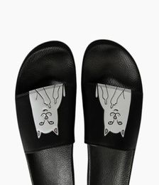 Ripndip Slippers Man And Women Lovers Casual Middle Finger Cats Slippers Beach Sandals Outdoor Slippers Hiphop Street Sa3756061