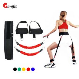 Equipments Gimifit Vertical Pull Rope Jump Training Skipping Resistance Bands Leg Stretch Straps Basketball Tennis Running Strength Tool