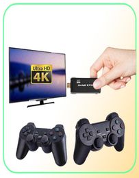 4K HD Handle Video Game Console 24G Wireless Controller For PS1FCGBA 40 emulator Retro TV Dendy Game 10000 Mini Games Stick H117071001748