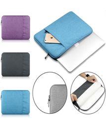 Laptop Sleeve Cases 11 12 13 15Inch for MacBook Air Pro 129quot iPad Soft Cover Bag Case Samsung Computer4708043