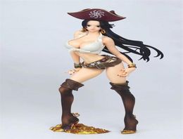 23cm One piece Boa Hancock Sexy Anime Action Figure PVC Collection figures toys Collection for Christmas gift without retail box M2101509