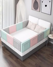 Bedding Sets Born Baby Bed Fence Adjustable Barrier Safety Guardrail Home Playpen On Crib Rails 06 Years Toddlers Rail8258721