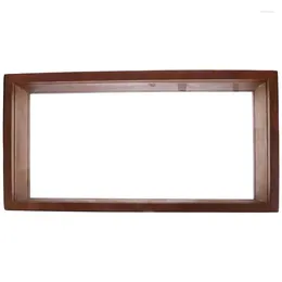 Frames Wooden Dried Flower Po Frame Pressed Flowers Leaf Display Stand Specimen Shadow Case Dry Picture