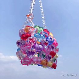 Handbags Kids Mini Tote Crossbody Hand Bags for Baby Girls Bead Coin Pouch Box Bag Kawaii Toddler Purses and Handbags