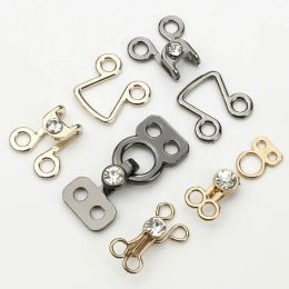 1/2/5pcs Metal Coat Buckle Stealth Hook Buttons Invisible Dark Buckle DIY Sewing Clothing Accessories
