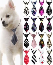 25 50 100 pcslot Mix Colours Whole Dog Bows Pet Grooming Supplies Adjustable Puppy Dog Cat Bow Tie Pets Accessories For Dogs 24150699