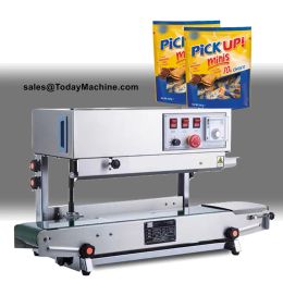 Machine Aluminium Foil Bag Sealer Continuous Band Sealing Machine