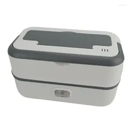 Dinnerware Heated Lunch Boxes Electric Plug-in Push Button Control Meal Containers Working Dining Supplies For Soup Dishes Eggs