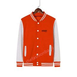 Thin Autumn Designer Coat Uniform Ing Hooded Jacket High Couple Men S Street Hip Hop Classic Retro Baseball Pure Colour Casual All Match Parka